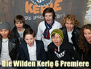 Deutschland Film-Premiere von "Die Wilden Kerle - Die Legende lebt!" im mathäser Kino am 31.01.2016. Die Wilden Kerle 6 starten am 11.02.2016 im Kino. (©Foto: Martin Schmitz)